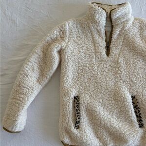 Thread & Supply Cream Sherpa Jacket